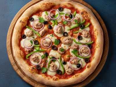 صورة بيتزا ميكس فراخ